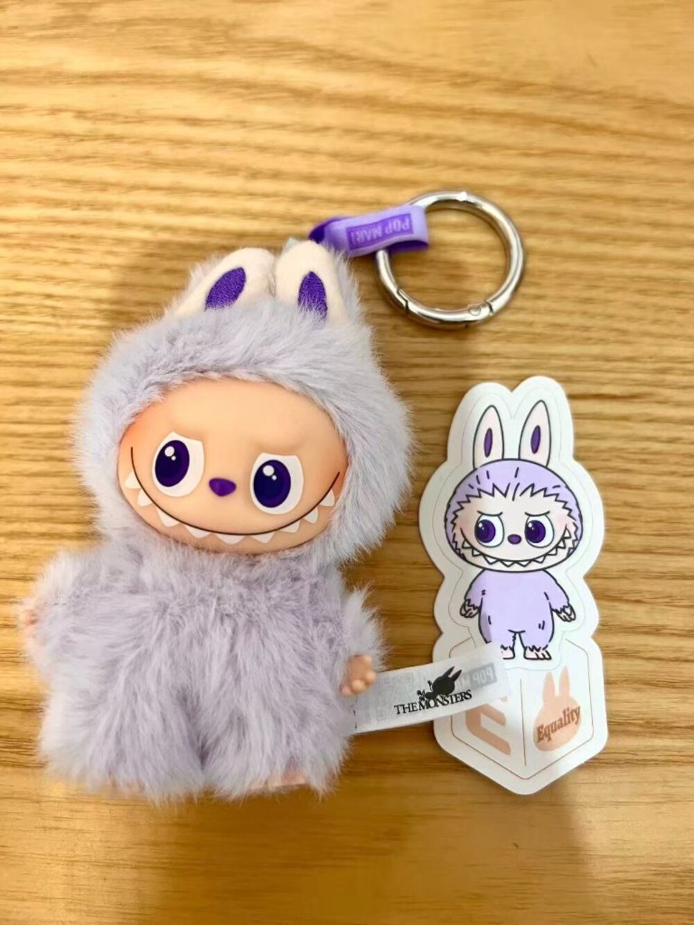 Authentic Labubu 4.0 Pin for Love Letter E | Cheap Clearance Price Ready to Ship - Picture 3 of 4